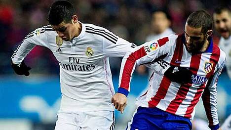James Rodriguez (l.) hat in 27 Pflichtspielen für Real neun Tore erzielt