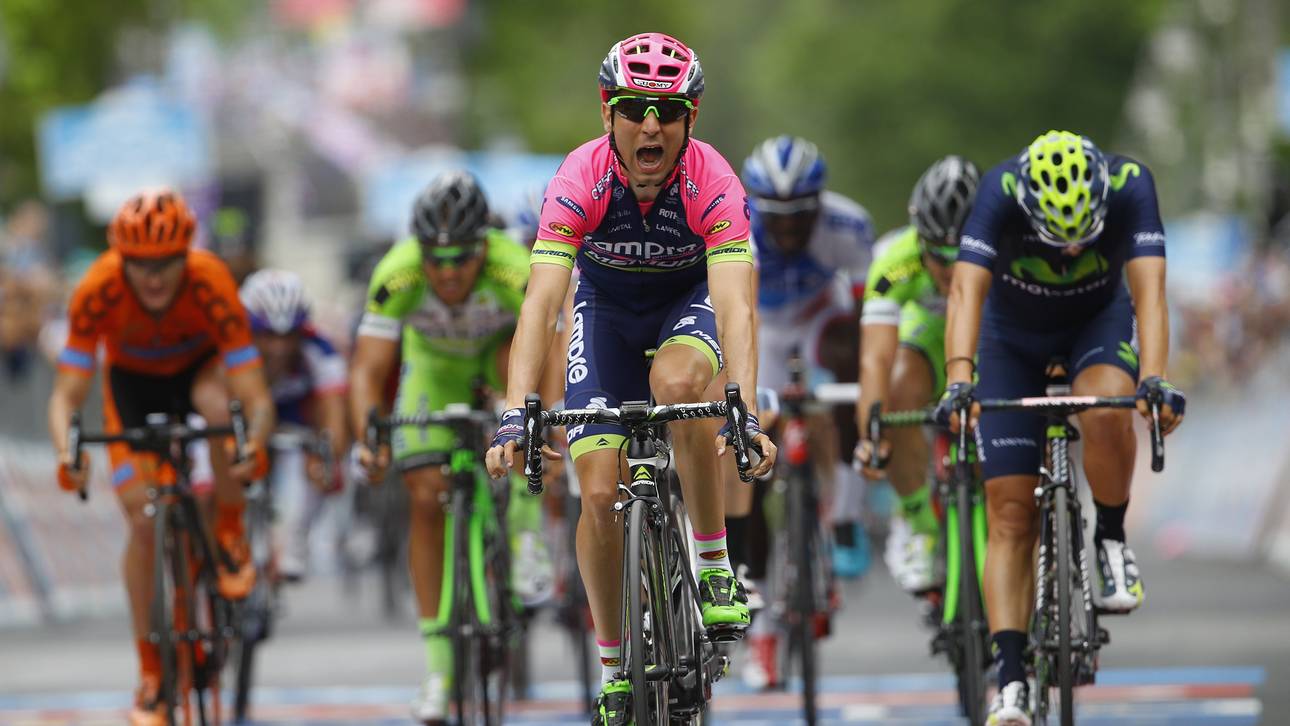 Ulissi feiert Etappensieg beim Giro
