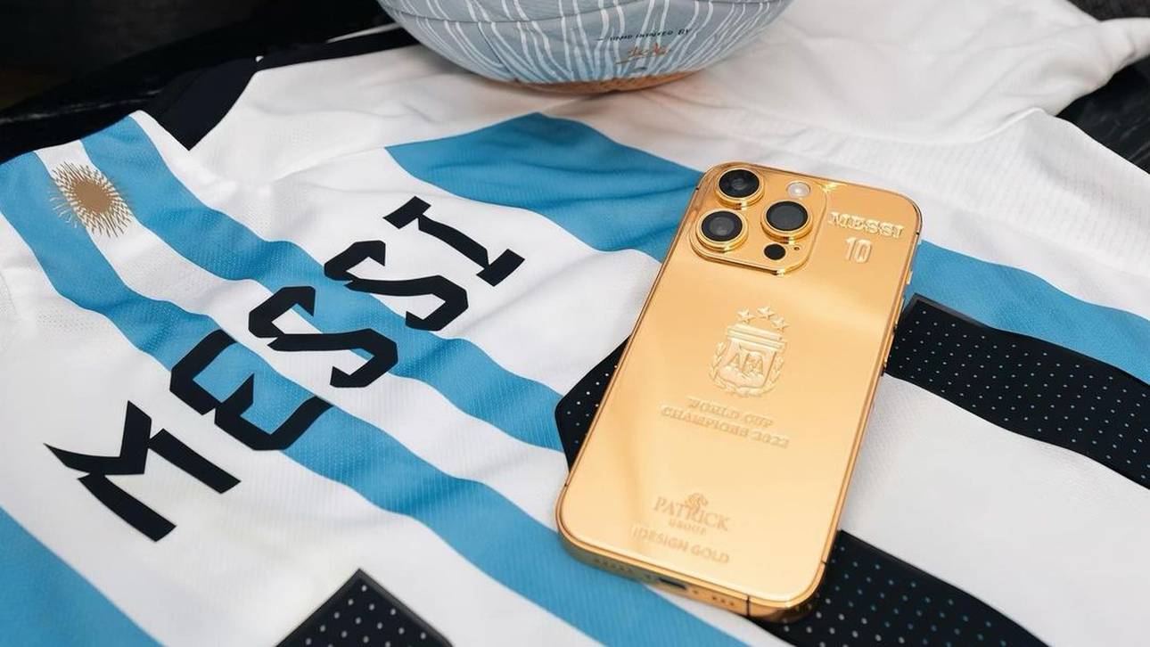 Goldene Handys für 200.000€! Messi beschenkt Weltmeister
