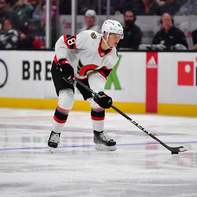 Eishockey-Profi Tim Stützle von den Ottawa Senators spielt weiterhin eine außergewöhnlich gute Saison in der nordamerikanischen NHL.