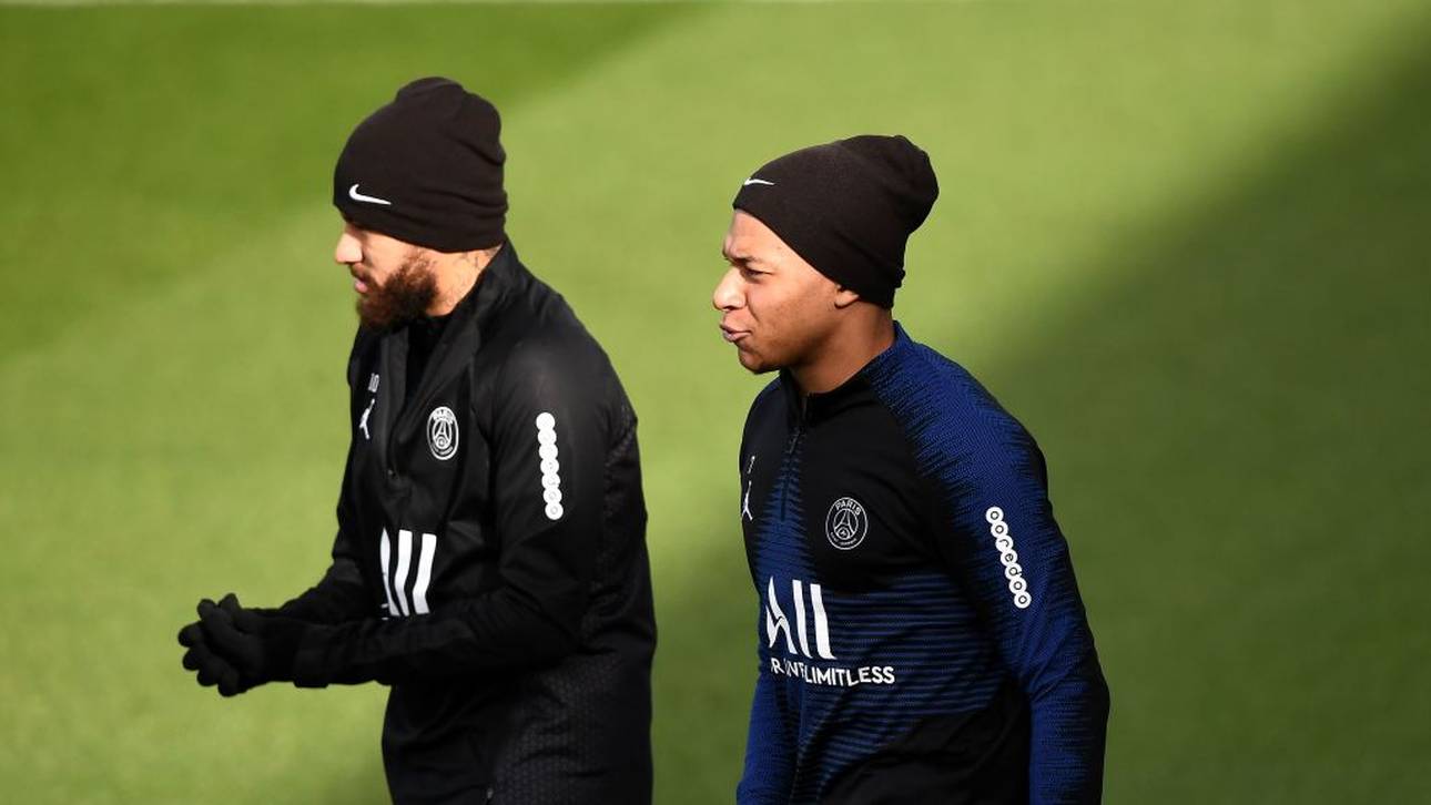 PSG-Stars stellen Training ein