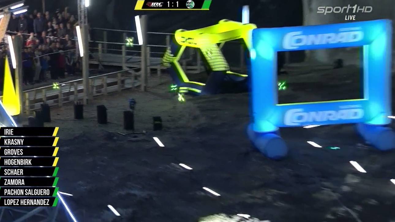 Die Drone Champions League machte am Samstag im Salzwerk von Turda Station