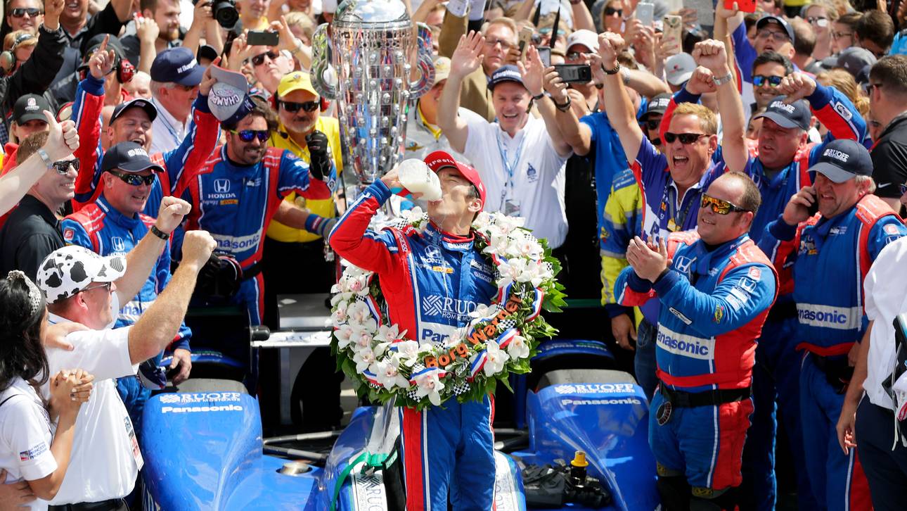 Sato triumphiert beim Indy500