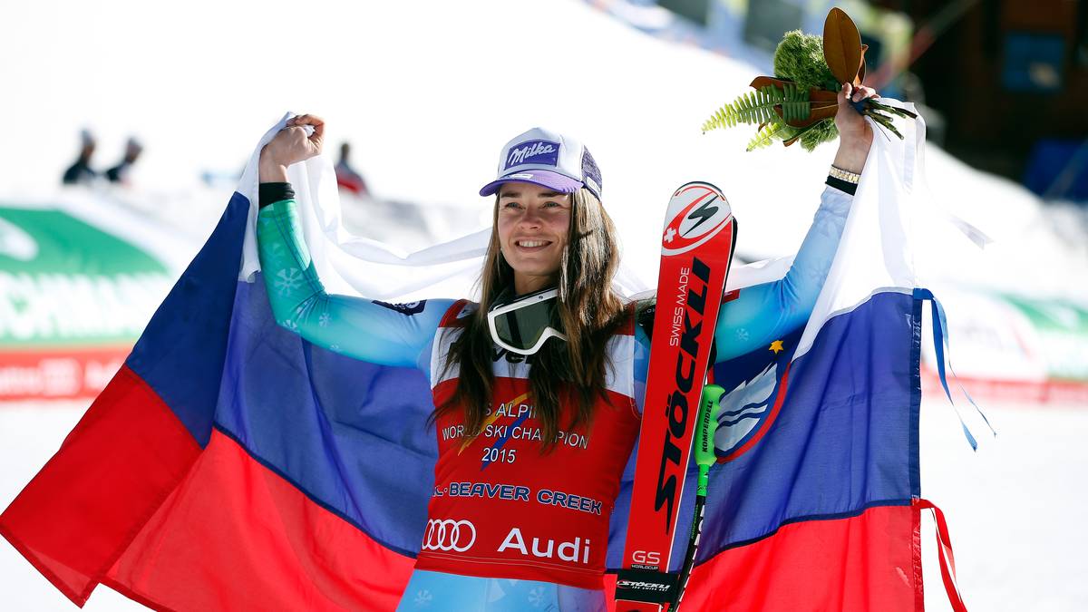 Die strahlende Siegerin des Tages ist am Ende wieder einmal Tina Maze. Für die Slowenin ist es bereits der dritte WM-Titel in ihrer Karriere