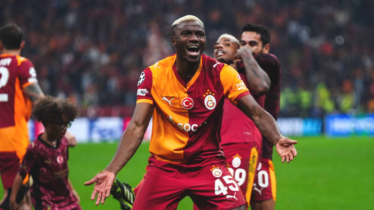 Victor Osimhen schießt ein recht einfaches Tor