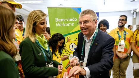 IOC President Thomas Bach Arrives in Rio Ahead of The Olympics