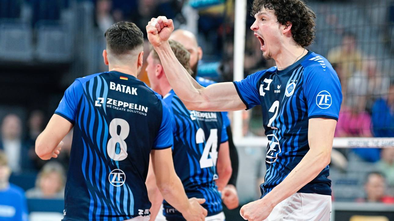Volleyball: Friedrichshafen erreicht Halbfinale