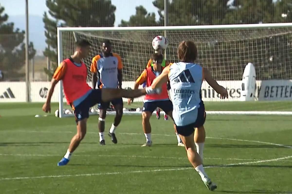 Traumstafetten! Modric und Co. zaubern im Training