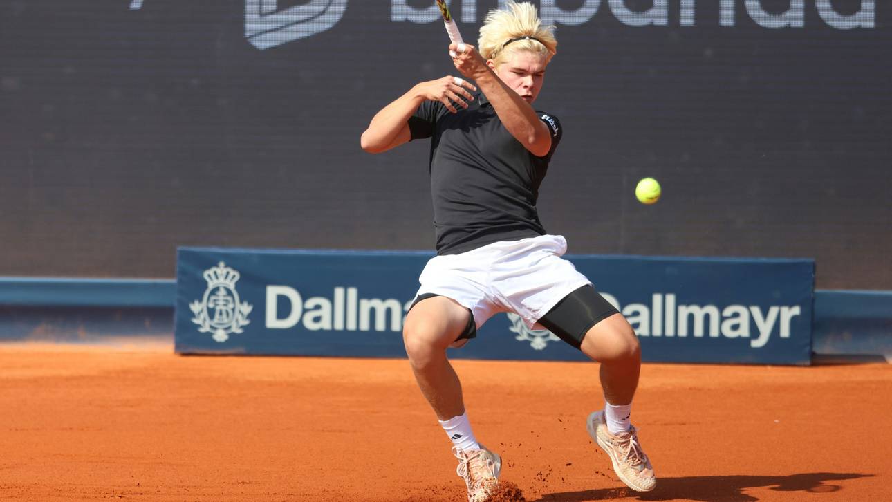 Diego Dedura bei seinem Achtelfinal-Match in München