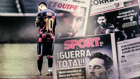 Lionel Messi kommt wie erwartet nicht zur ersten Testreihe beim FC Barcelona - und kann somit nicht mit dem Team trainieren. Die Zukunft ist völlig unklar.