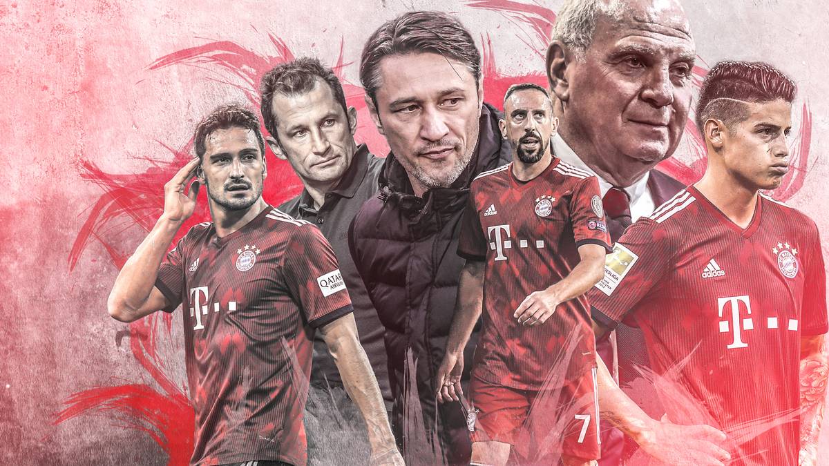Der Saisonstart des FC Bayern war furios angesichts sieben Siegen aus sieben Pflichtspielen. Doch seit vier Spielen ist der Meister sieglos, erlebte zuletzt gar eine 0:3-Debakel gegen Borussia Mönchengladbach. SPORT1 zeigt die Gesichter der Bayern-Krise und die Entwicklung der Abwärtsspirale