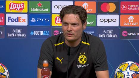 Der Deal mit Rheinmetall sorgt vor dem Champions-League-Finale für Unruhe bei Borussia Dortmund. Nun reagiert BVB-Coach Edin Terzic.