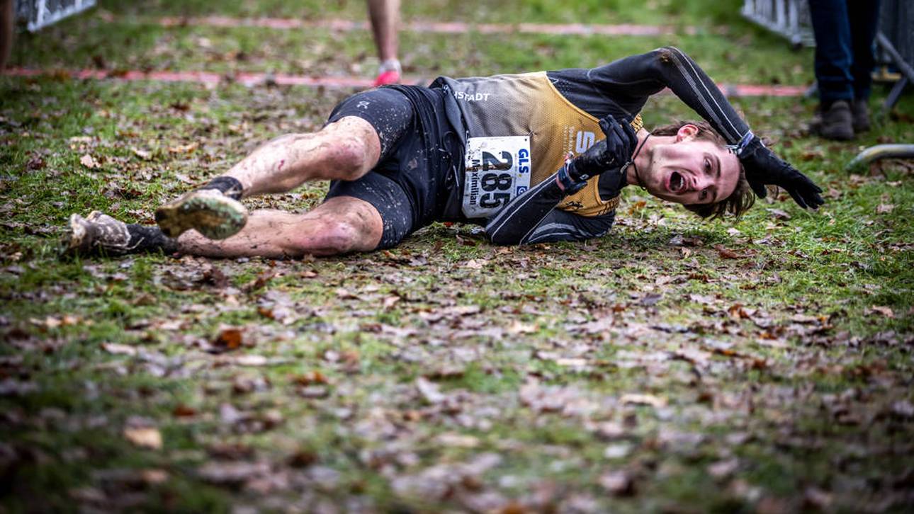 Maximilian Berger nach seinem Sieg bei der U23-DM am vergangenen Wochenende