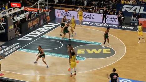 Spiel Highlights zu EWE Baskets Oldenburg - VET-CONCEPT Gladiators Trier