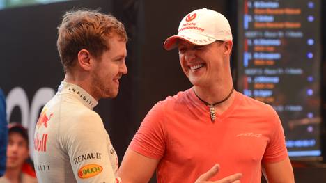 Michael Schumacher (rechts) und Sebastian Vettel gehören ab sofort in die Hall of Fame
