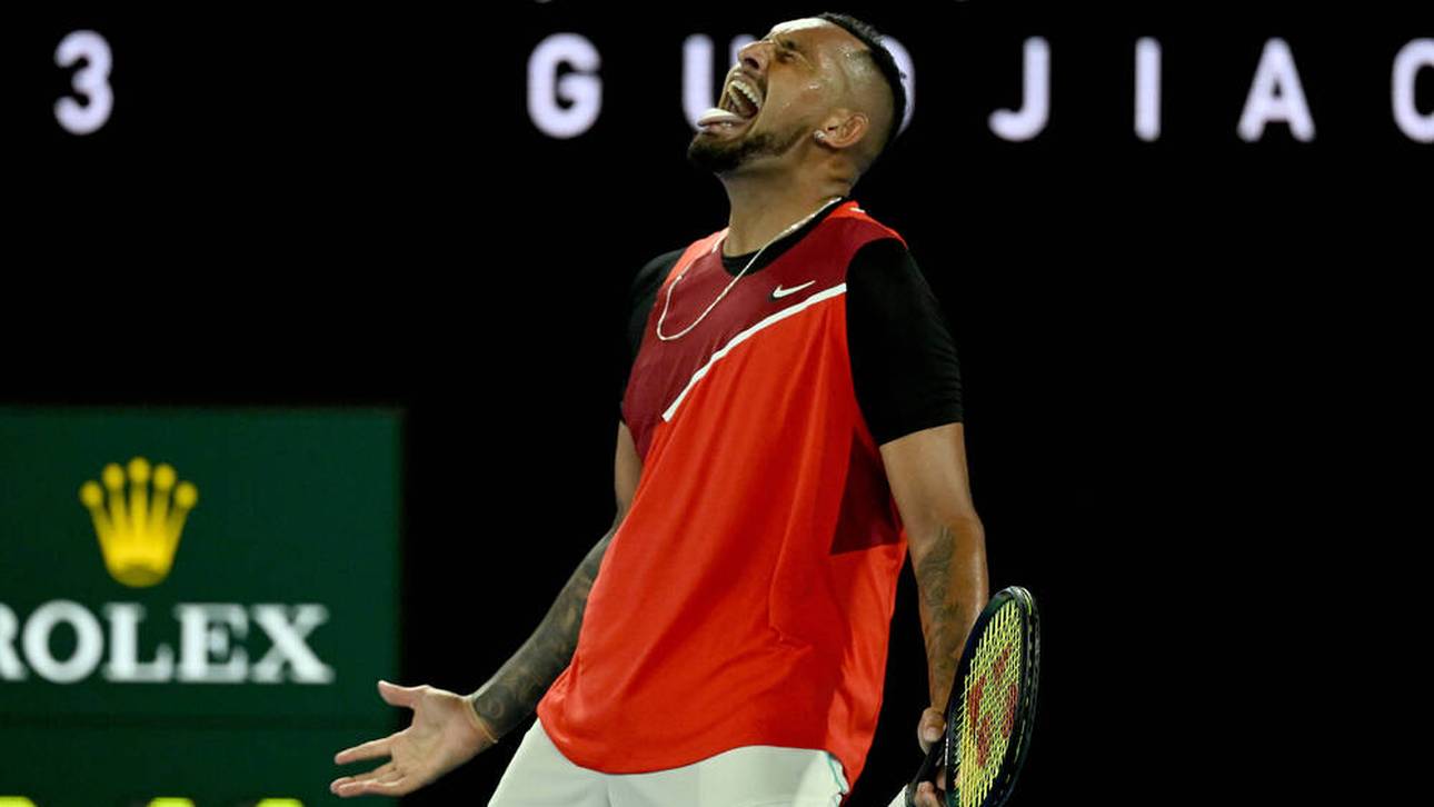 Wilde Kyrgios-Show gegen Medvedev
