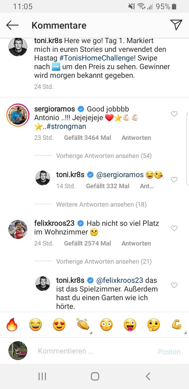 Toni Kroos reagierte auf seinen Bruder Felix