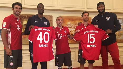 Martinez, Ribery und Alonso trafen Harrison Barnes und DeMarcus Cousins