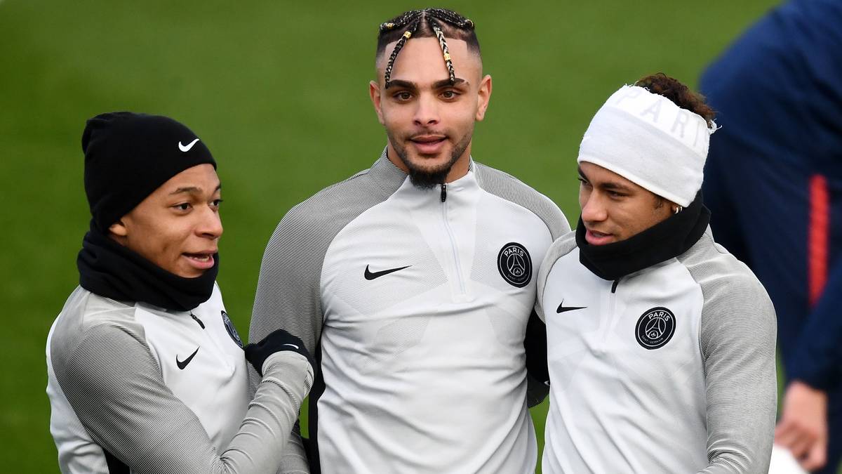 Und auch die Kollegen Kylian Mbappe und Neymar finden's gut. Wer's mag...