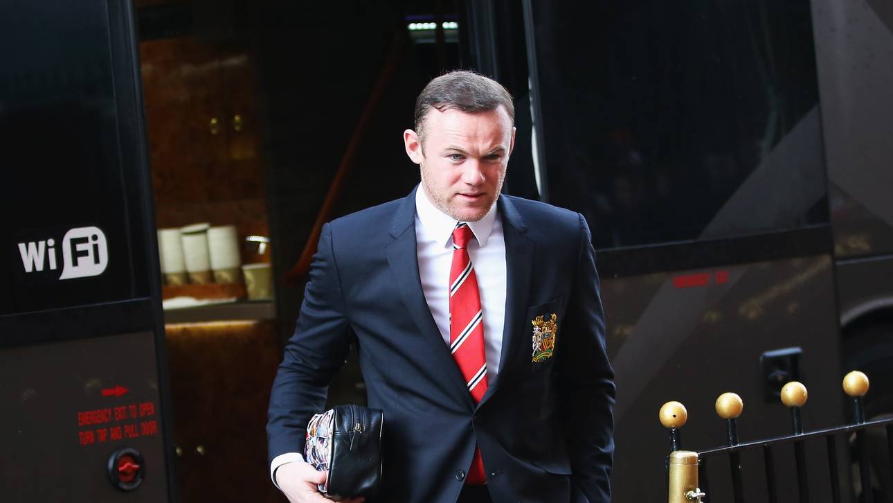 Wayne Rooney kuschelt mit Tiger