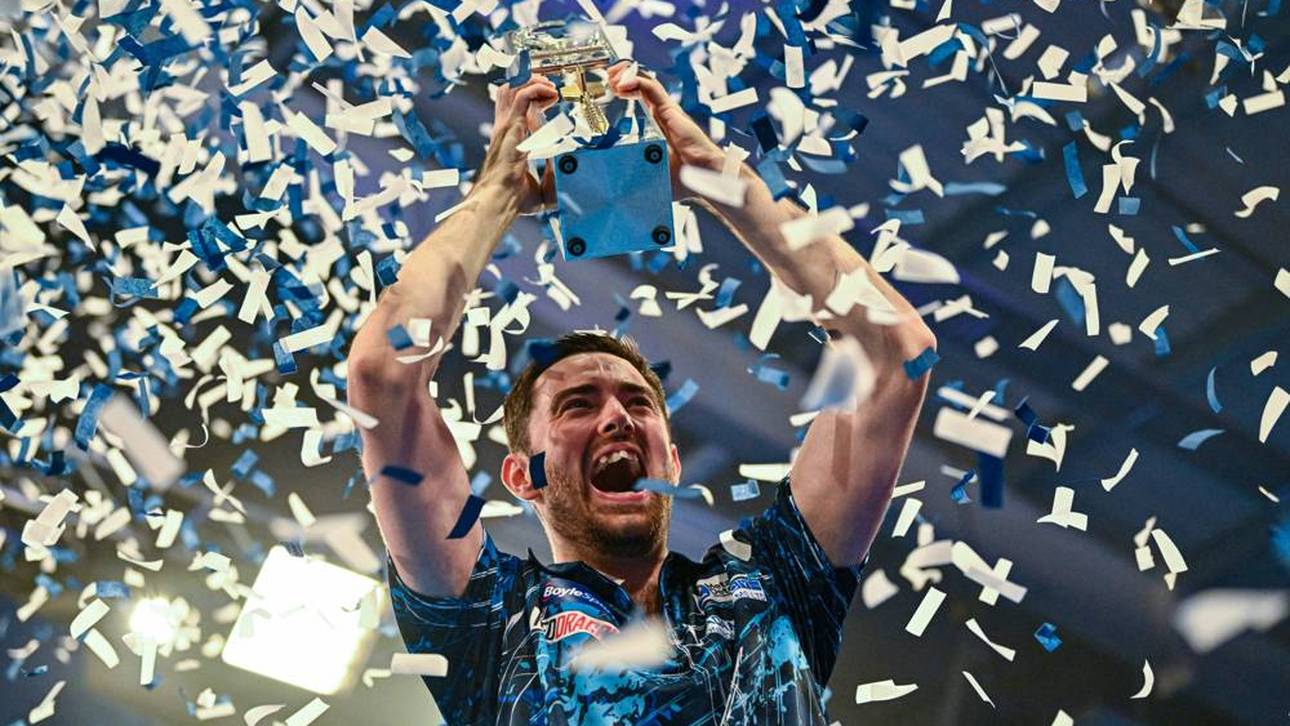 Luke Humphries hat 2023 drei Major-Titel gewonnen