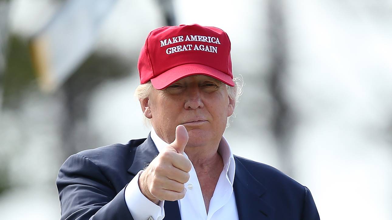 Republican Presidential Candidate Donald Trump Visits His Scottish Golf Course