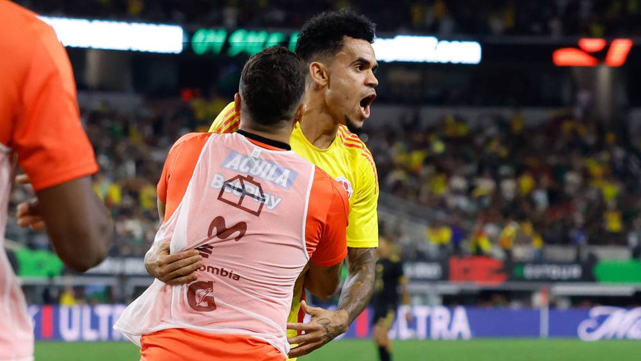 Bayern-Star Luis Diaz traf für Kolumbien im Test gegen Mexiko