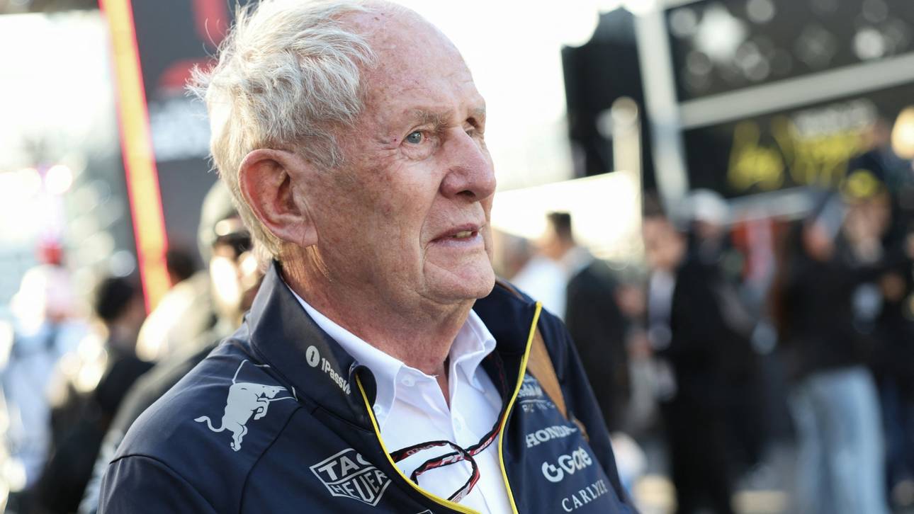Helmut Marko verfolgt die Formel 1 nun aus der Ferne