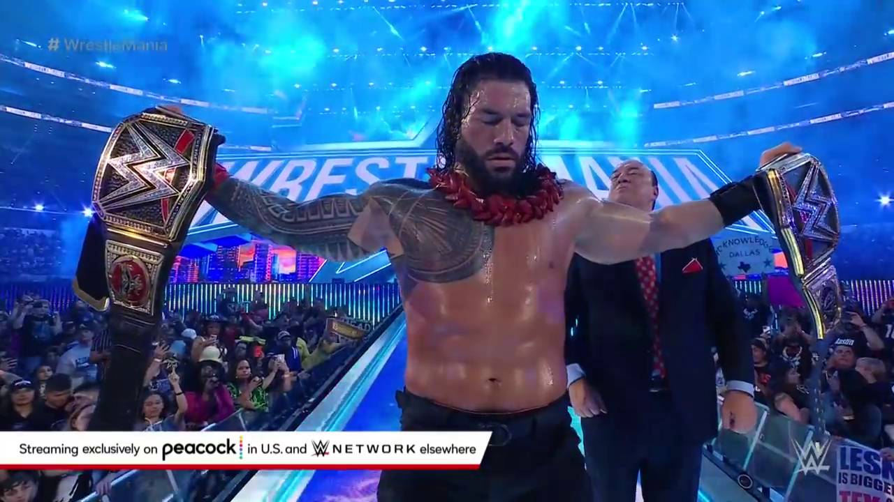 WWE WrestleMania 38: Triumphales Ende für Roman Reigns