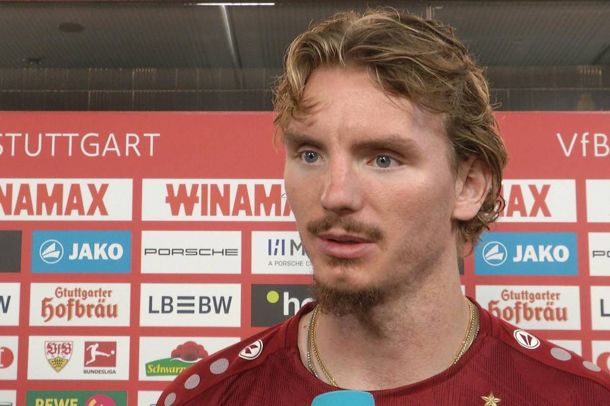 Nick Woltemade spürt bereits seit Wochen, wie wichtig das DFB-Pokal-Finale am Samstag ist. Nicht nur für die Mannschaft und die Fans, sondern auch für seine Familie. 