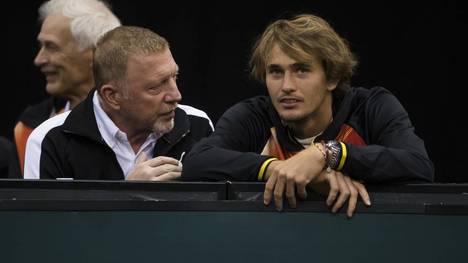 Boris Becker als Trainer von Alexander Zverev?