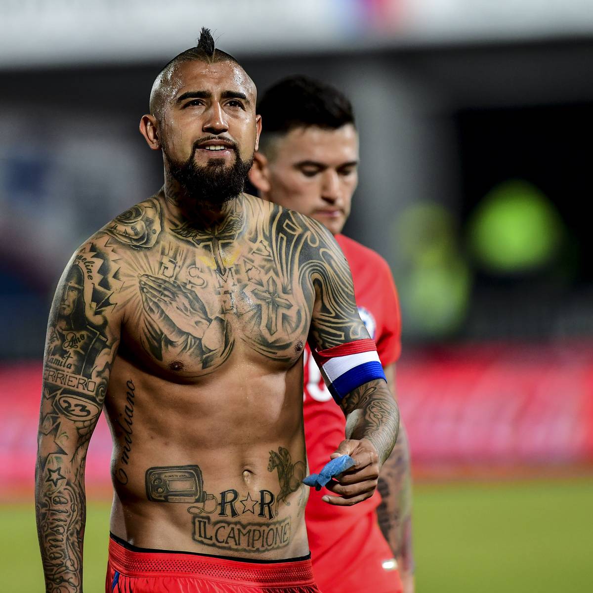 Bayern Munchen Arturo Vidal Besitzt Neues Tattoo