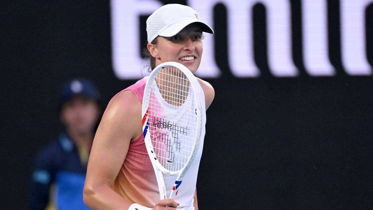 Doppelter Grund zur Freude für Iga Swiatek