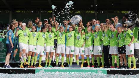 Der VfL Wolfsburg gewann in der vergangenen Saison die Deutsche Meisterschaft