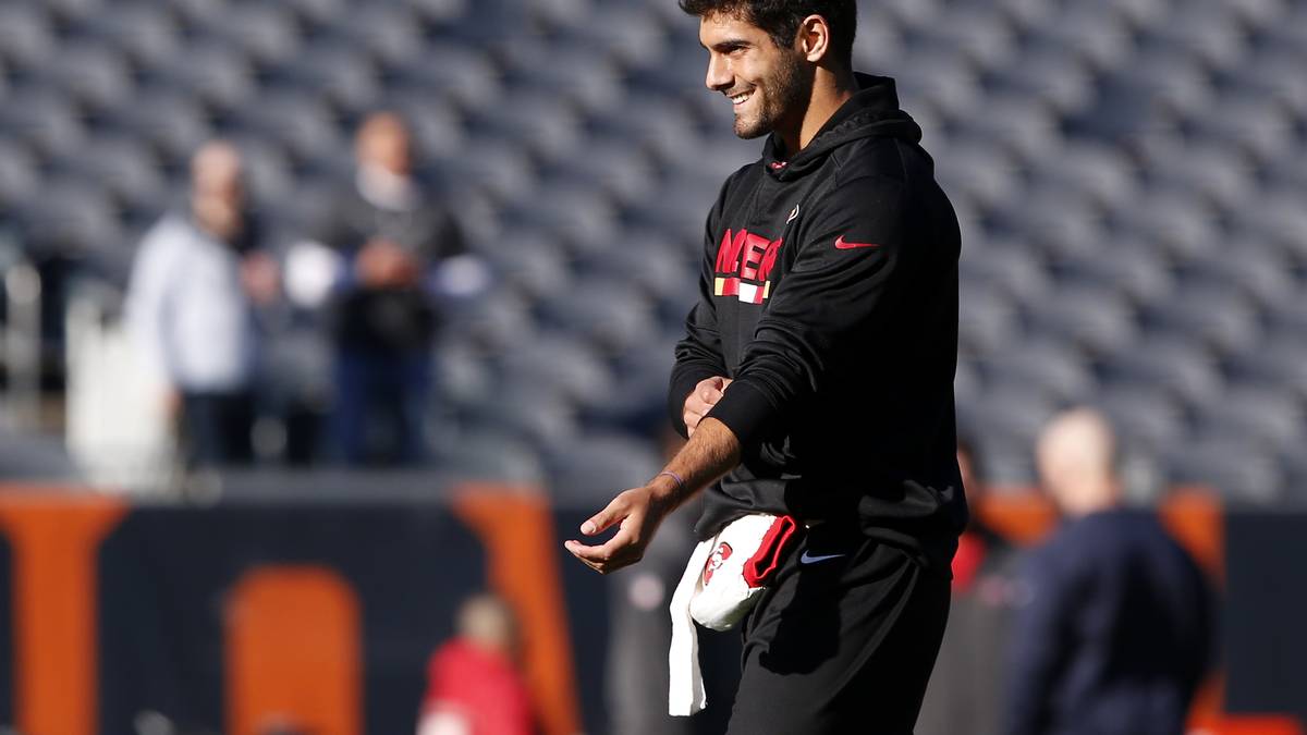 PLATZ 28 - Jimmy Garoppolo (American Football, San Francisco 49ers): 36,2 Millionen US-Dollar