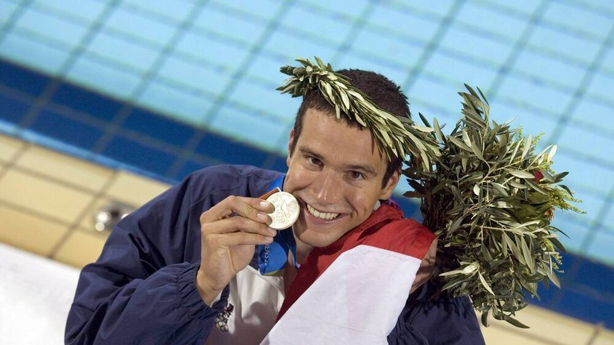 Markus Rogan holte bei Olympia 2004 in Athen zweimal Silber