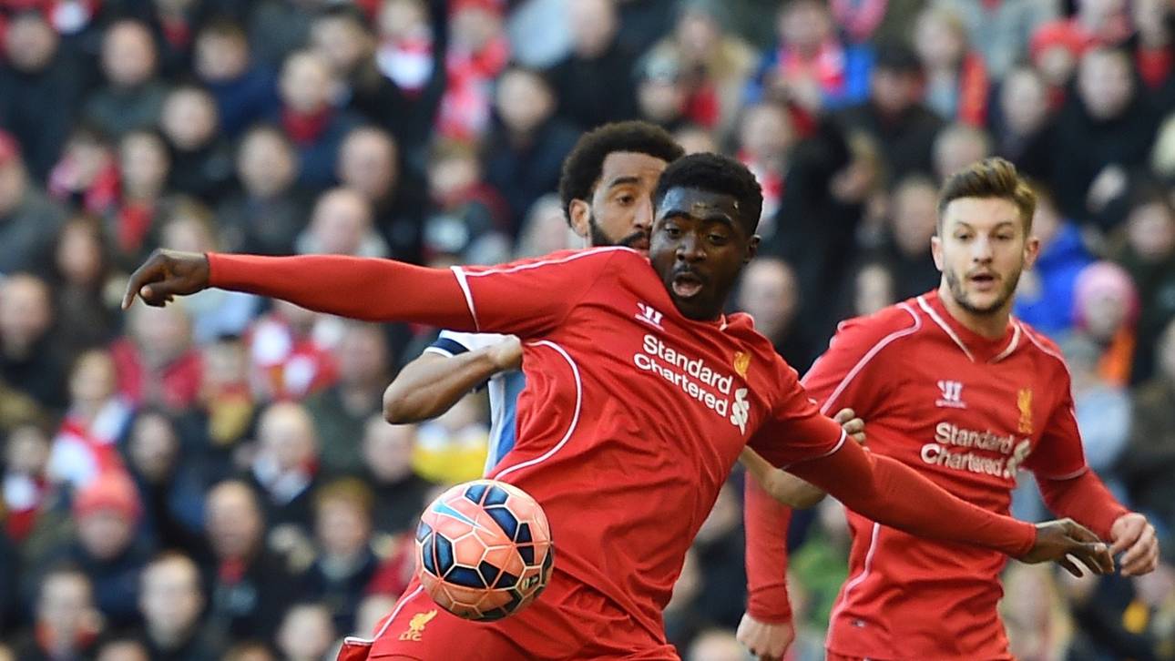Liverpools Spieler feiern Toure