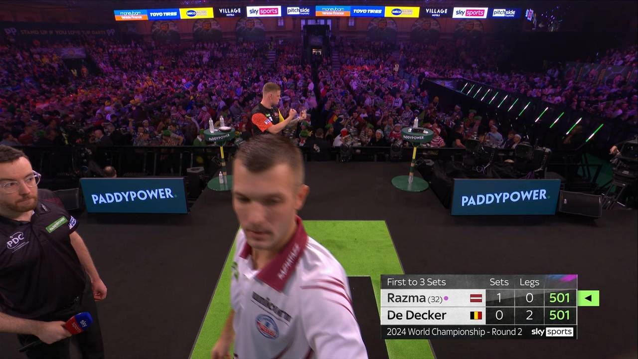 Darts WM 2024: Hier sagt Mike De Decker der Ally-Pally-Wespe den Kampf an!
