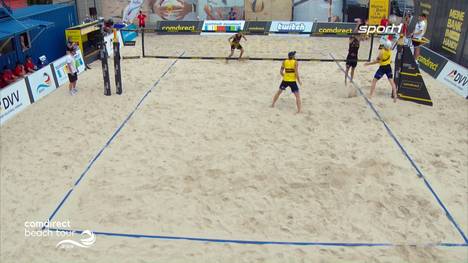 Das Top8-Turnier der Männer in Düsseldorf spitzt sich zu: die Halbfinals mit den Vizeweltmeistern Julius Thole und Clemens Wickler im Spielbericht.