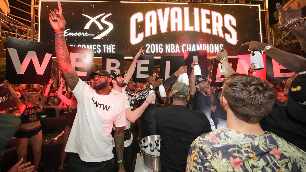 Wilde Cavs-Party in Las Vegas