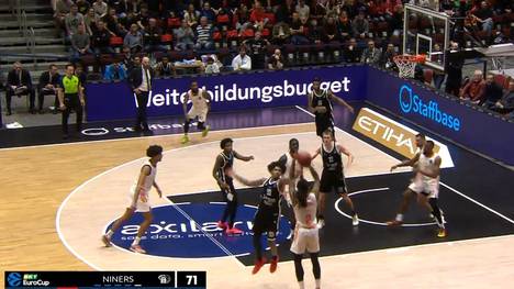 NINERS Chemnitz - Dolomiti Energia Trento: Highlights | EuroCup