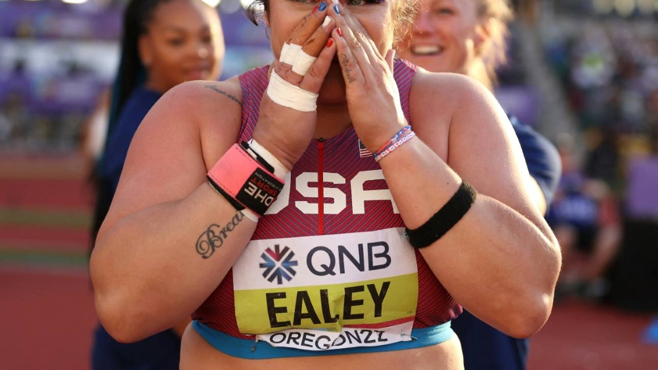 US-Kugelstoßerin holt WM-Gold