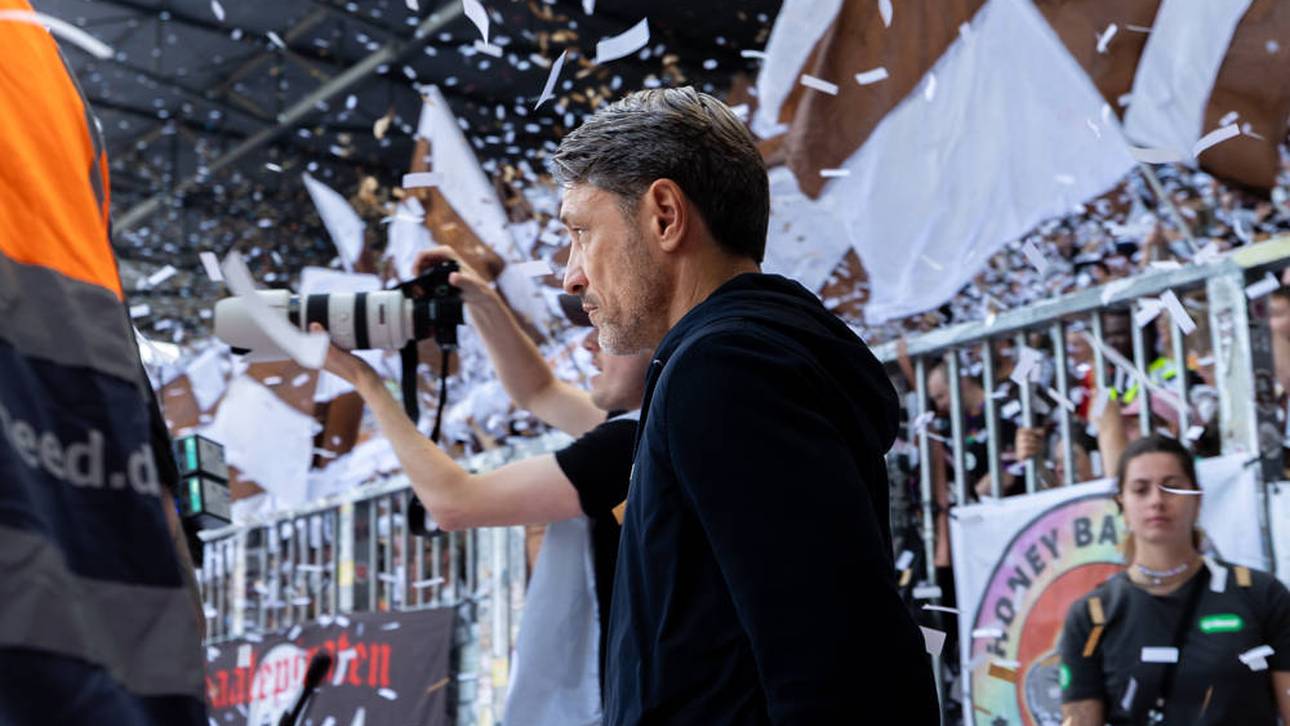BVB-Trainer Niko Kovac beklagt sich über zu viel Konfetti auf St. Pauli