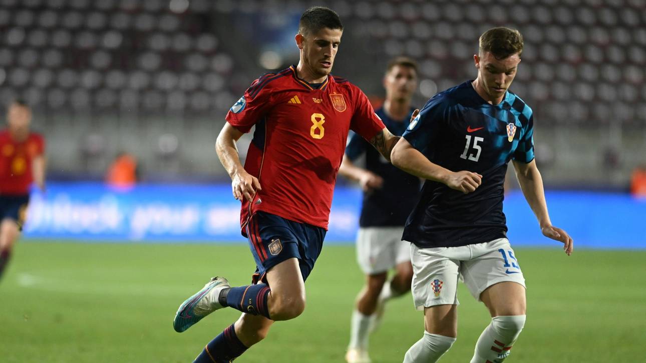 U21-EM: Spanien und Ukraine im Viertelfinale