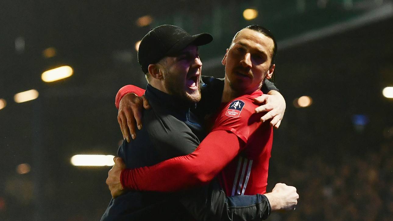 Ibra rettet ManUnited vor Blamage