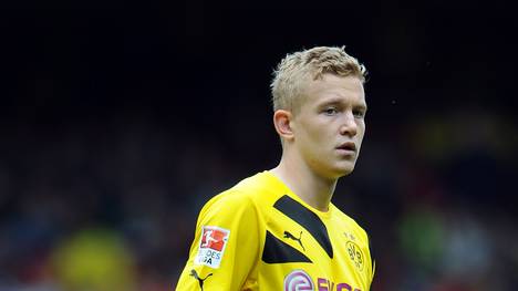 Jannik Bandwoski im Trikot von Borussia Dortmund