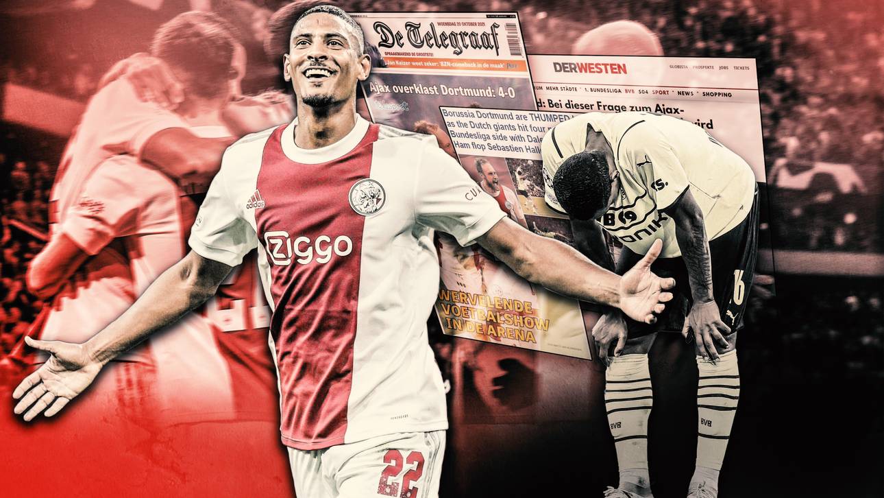 Presse: „Ajax walzt Dortmund nieder“
