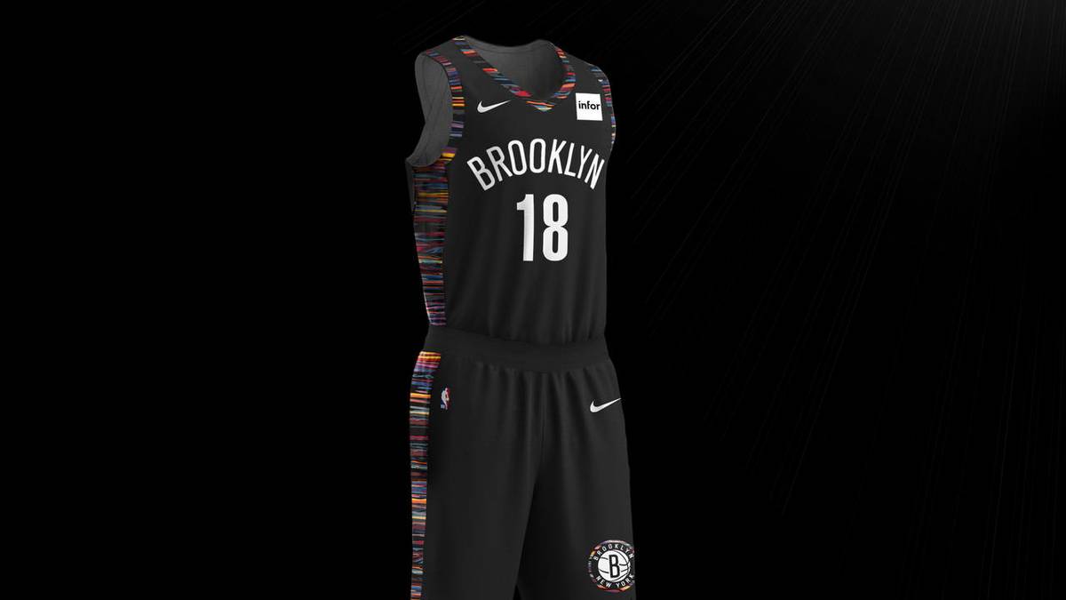 BROOKLYN NETS: Das Aushängeschild für das City-Edition-Trikot von Brooklyn ist ein Einheimischer, der seinen Namen auf der ganzen Welt bekannt gemacht hat: der verstorbene Christopher Latore Wallace, besser bekannt als Notorious B.I.G. 