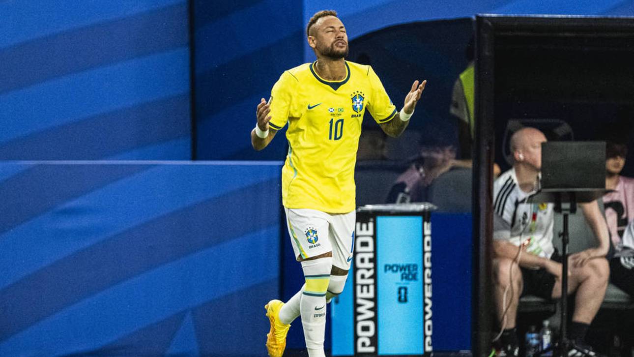Der Moment, auf den viele Brasilianer gewartet haben: Neymar gibt sein Comeback 