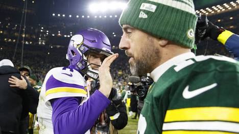 Schulterklopfen vom Gegner: Aaron Rodgers und die Packers sind wieder mittendrin